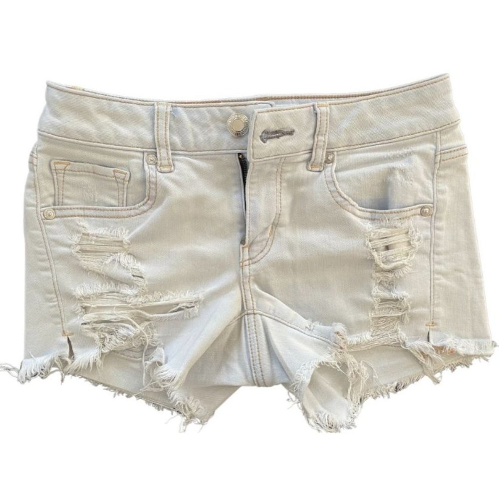 American Eagle Super Stretch Shortie Short - Size 4